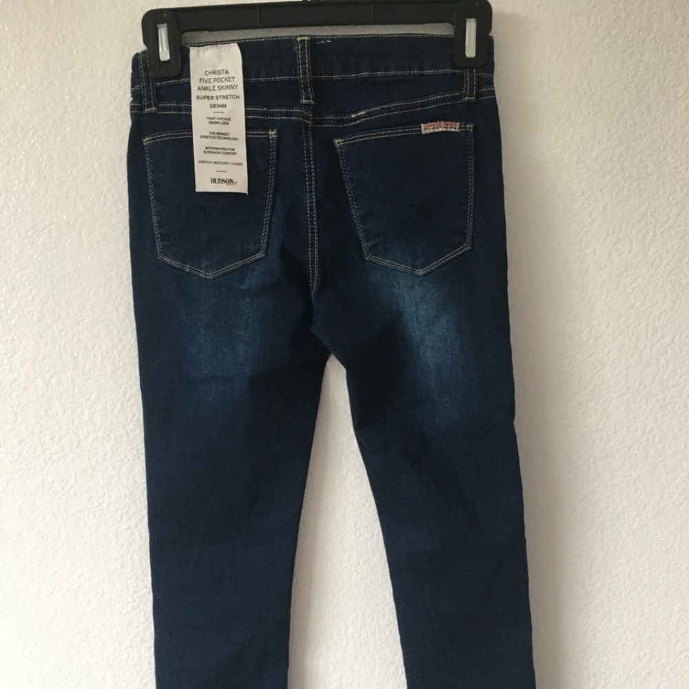 Hudson Girls' Christa Release-Hem Skinny Jeans - Picture 3 of 6